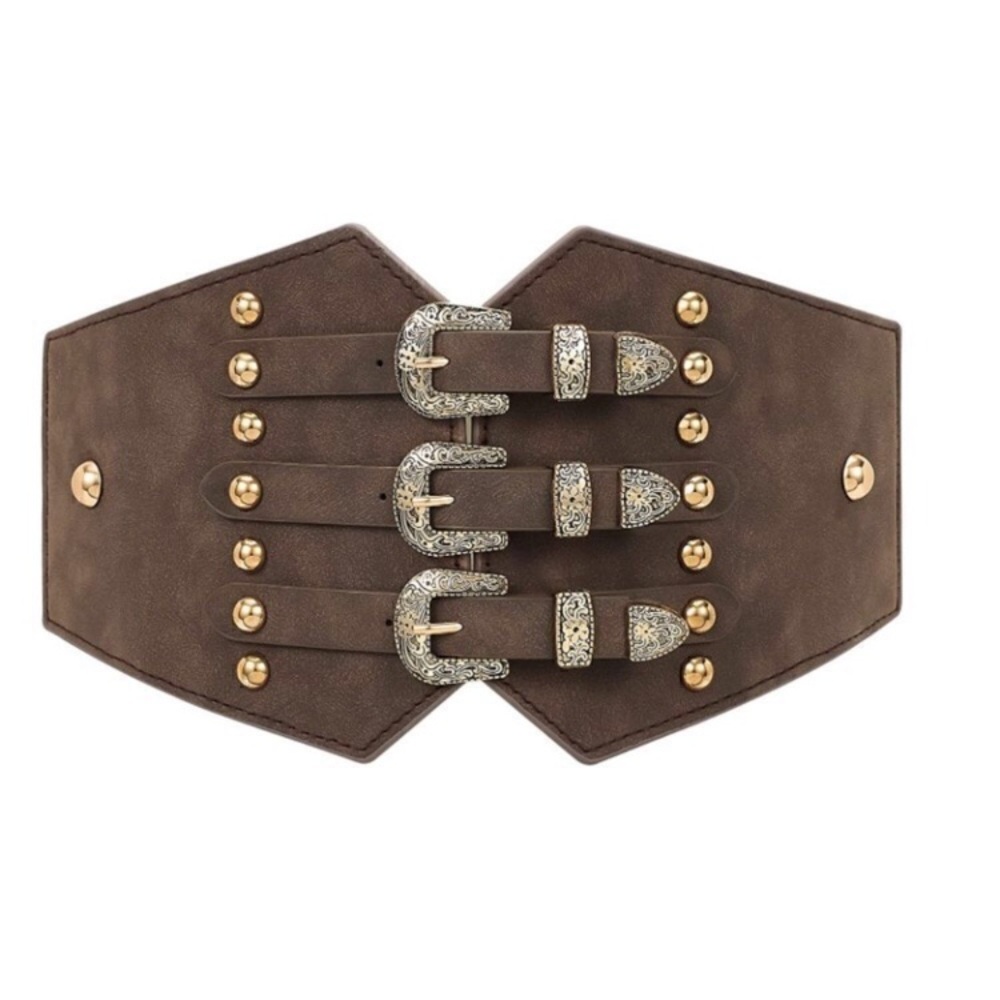 Wide Corset Waist Belt new
